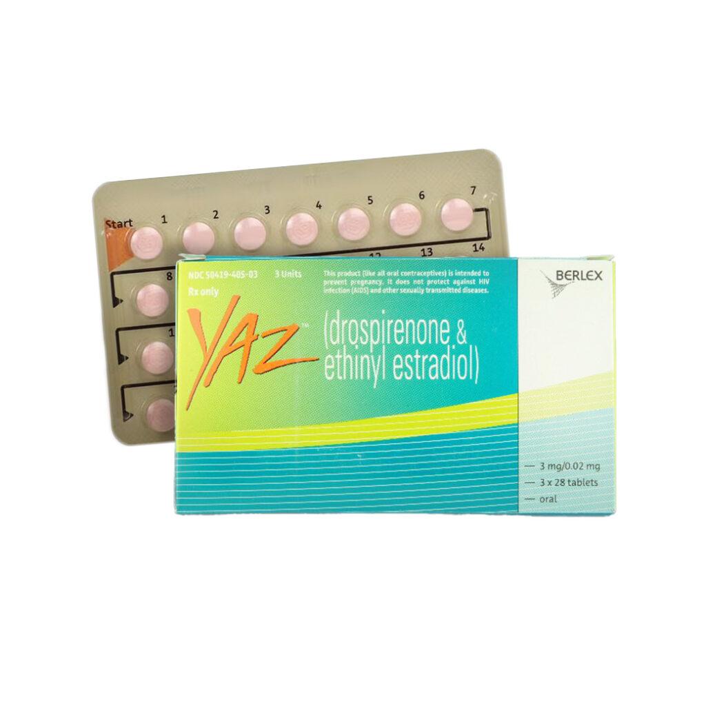 ยาคุม Yaz (drospirenone & ethinyl estradiol)